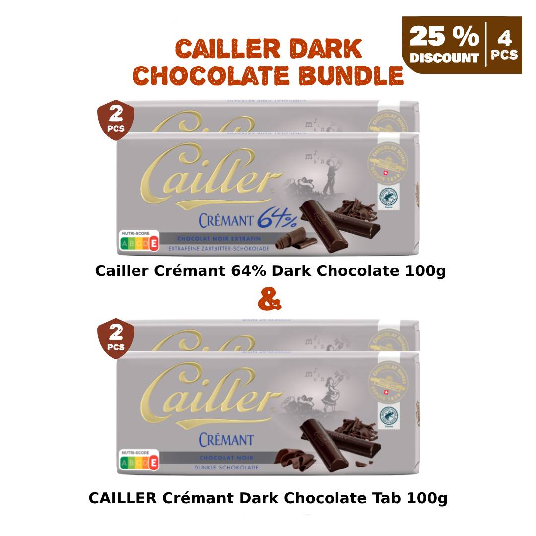 Cailler Dark Chocolate Bundle