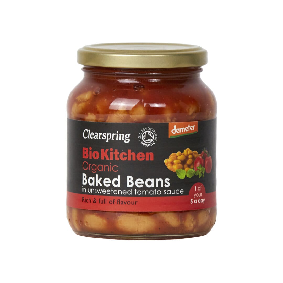 Clear Spring Demeter Organic Baked Beans (unsweetened) 350g
