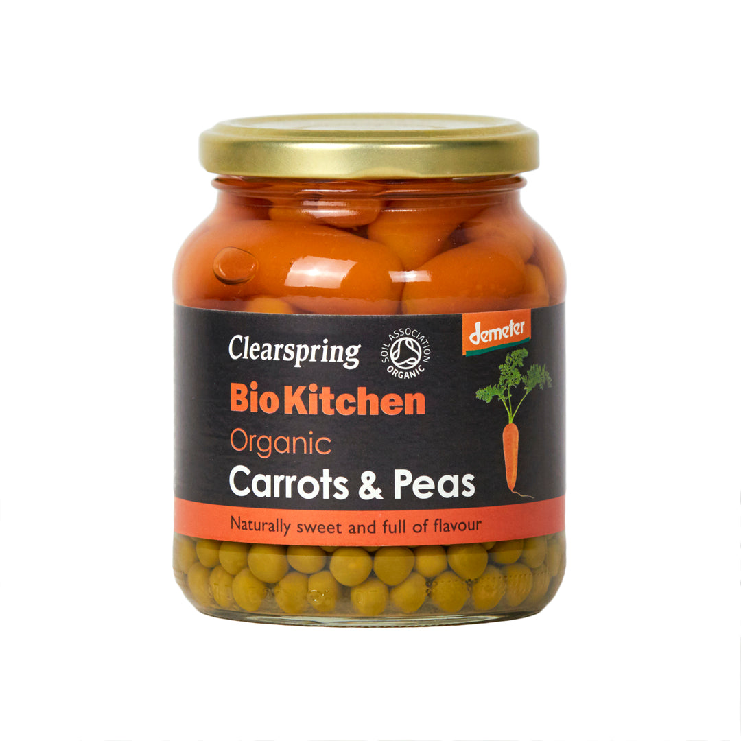 Clear Spring Demeter Organic Carrots &amp; Peas 350g