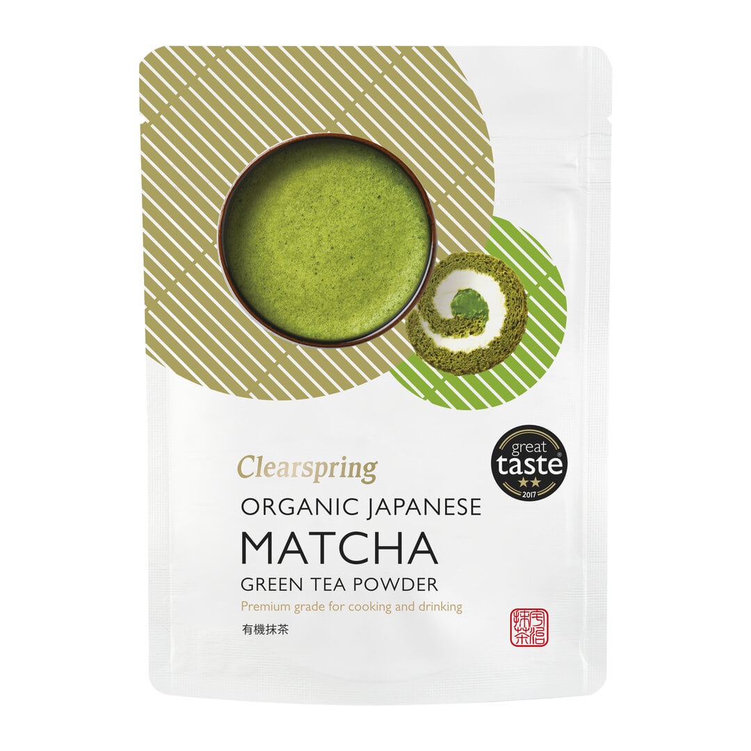 Clear Spring Organic Japanese Matcha Green Tea Powder (Premium Grade) 40g