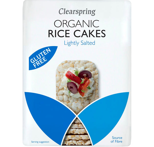 Clear Spring Organic Rice Cakes - Lightly Salted 130g