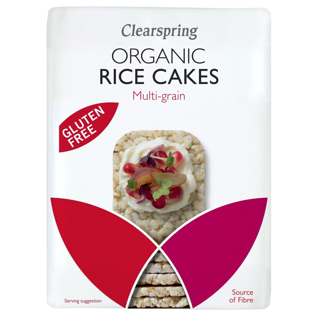 Clear Spring Organic Rice Cakes - Multi-Grains 130g