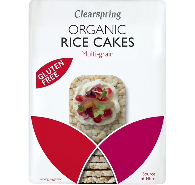 Clear Spring Organic Rice Cakes - Multi-Grains 130g