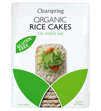 Clear Spring Organic Rice Cakes - No Added Salt 130g