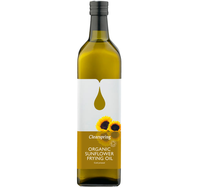 Clear Spring Organic Sunflower Frying Oil 1L