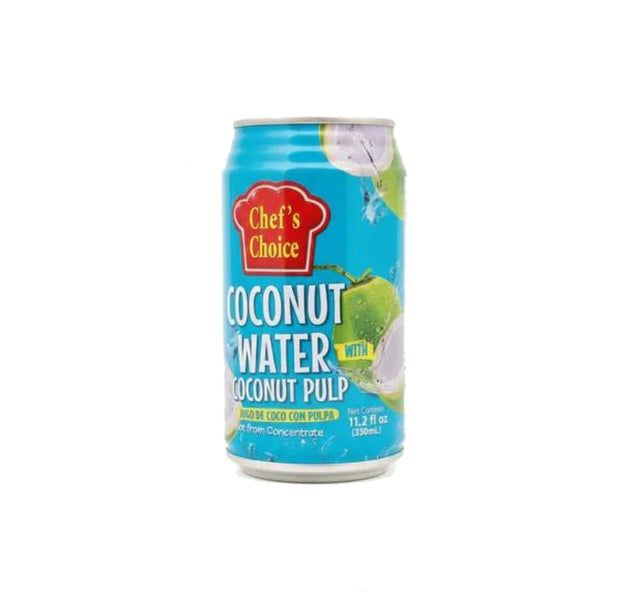 Chef Choice Coconut Water With Coconut Pulp 330Ml