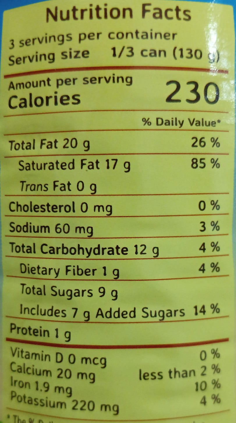 Nature Charm GF Vegan Coconut Custard 400g