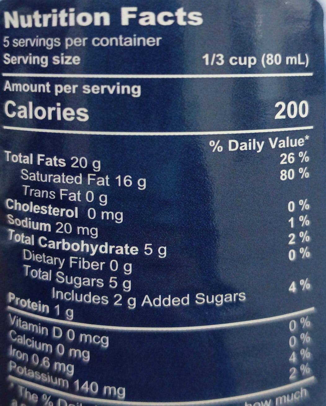 Nature Charm GF Vegan Coconut Whipping Cream 400 ml