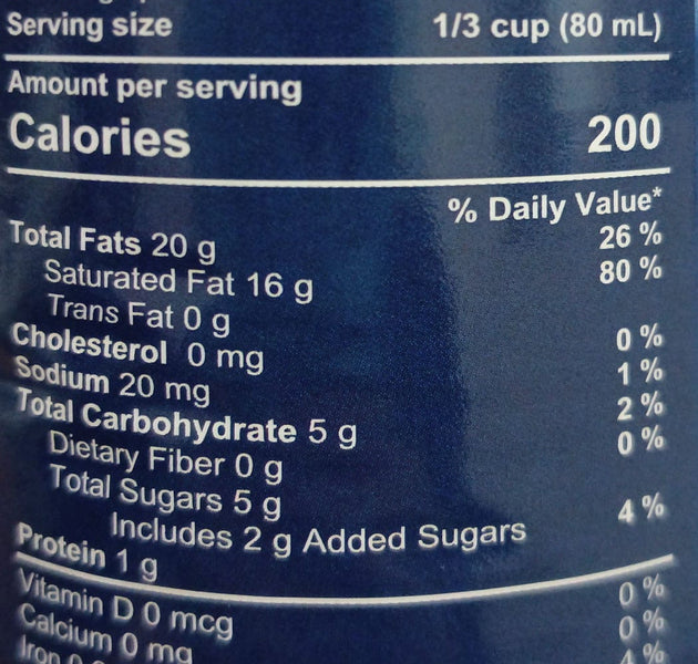 Nature Charm GF Vegan Coconut Whipping Cream 400 ml