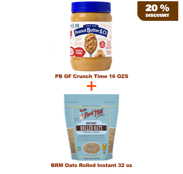 PB Crunch Time & BRM Instant Oats Bundle