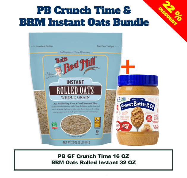 PB Crunch Time & BRM Instant Oats Bundle