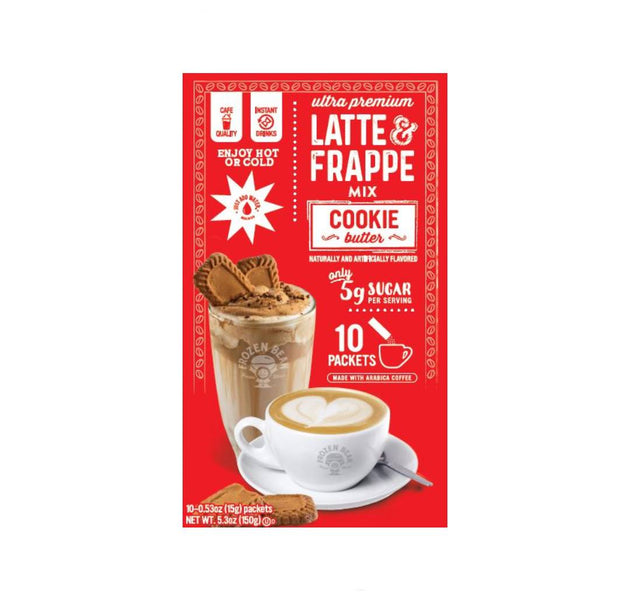 Frozen Beans Cookie Butter Latte and Frappe Mix 10 sticks 15g (150g)