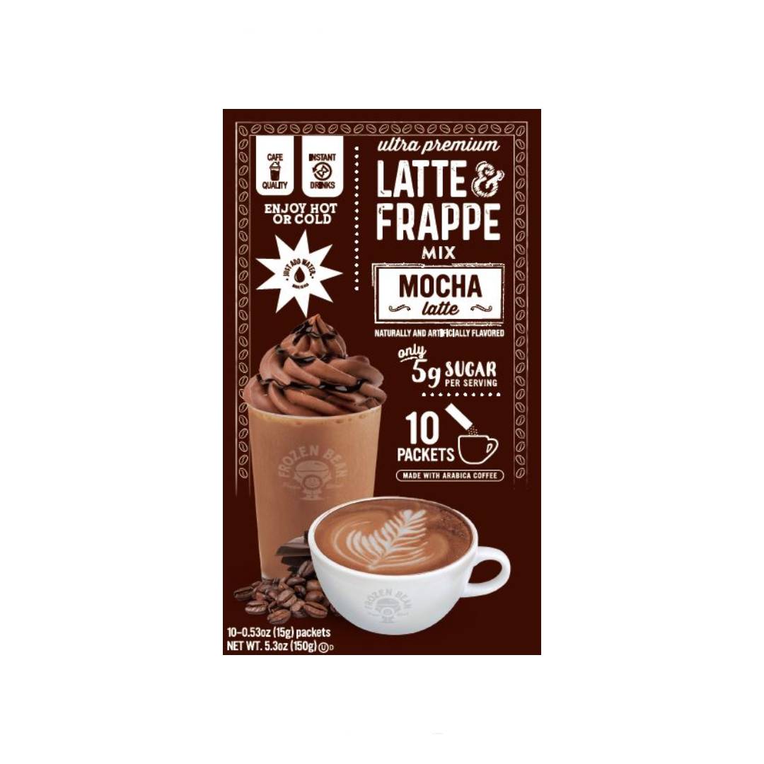 Frozen Beans Mocha Latte and Frappe Mix 10 sticks 15g (150g)