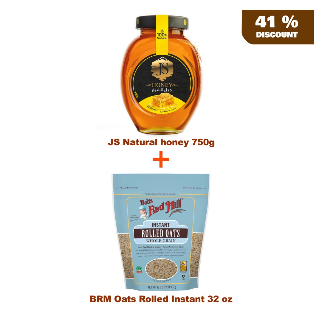 JS Natural Honey & BRM Instant Oats Bundle