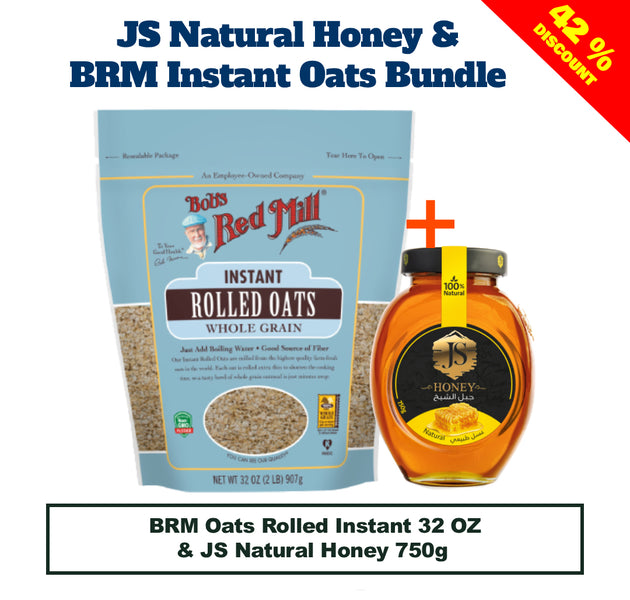JS Natural Honey & BRM Instant Oats Bundle