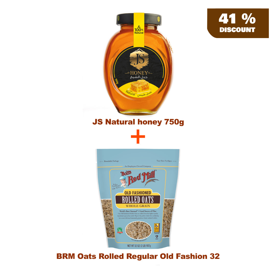 JS Natural Honey & BRM Regular Oats Bundle