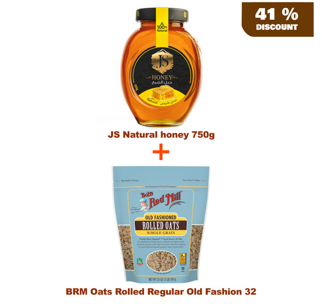 JS Natural Honey & BRM Regular Oats Bundle