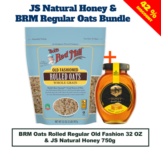 JS Natural Honey & BRM Regular Oats Bundle