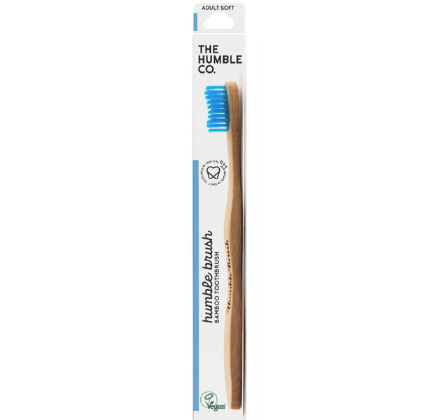 Humble Bamboo Toothbrush Adult Mixed Colors Soft Packet