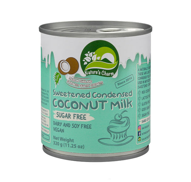 Nature Charm Sugar Free Vegan Sweetened Condensed Coconut Milk 320g