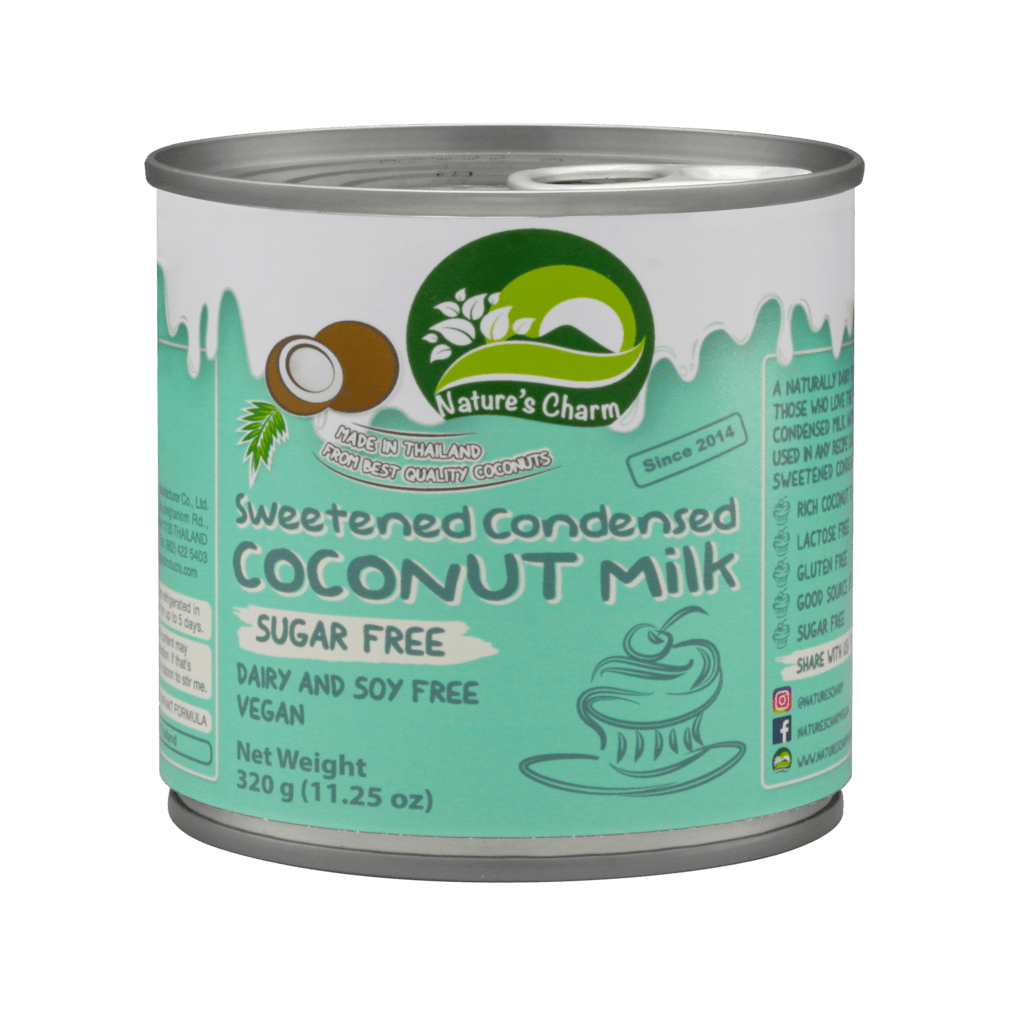 Nature Charm Sugar Free Vegan Sweetened Condensed Coconut Milk 320g