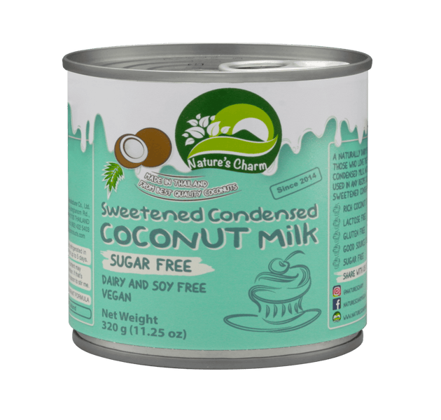 Nature Charm Sugar Free Vegan Sweetened Condensed Coconut Milk 320g