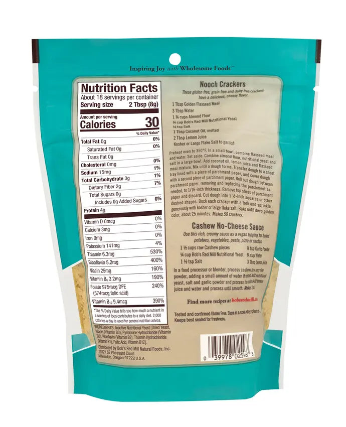 BRM GF Large Flake Nutritional Yeast 5 OZ
