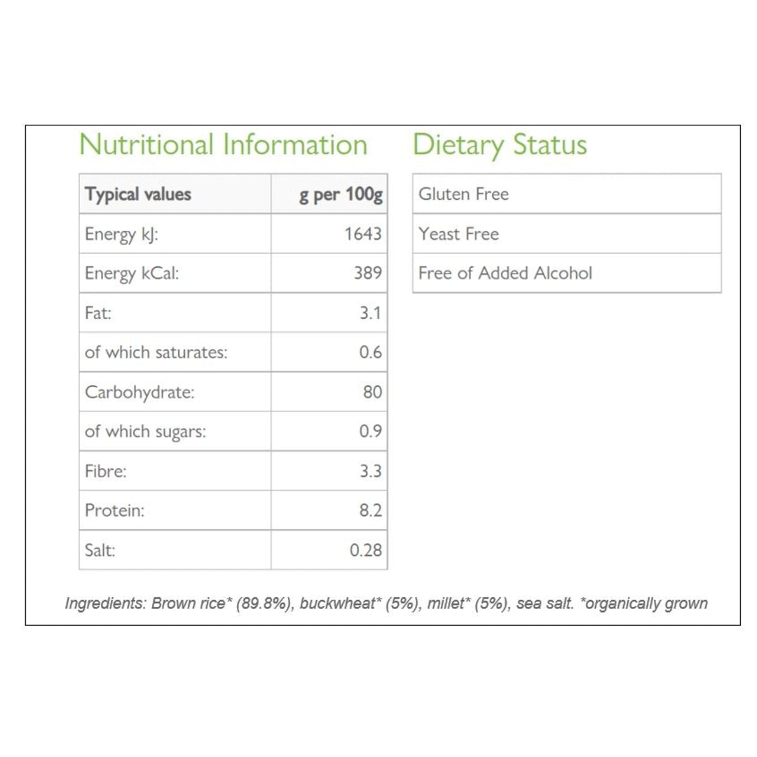 Organic Rice Cakes - Multigrain
