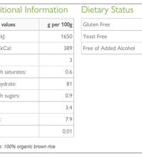 Organic Rice Cakes - No Added Salt