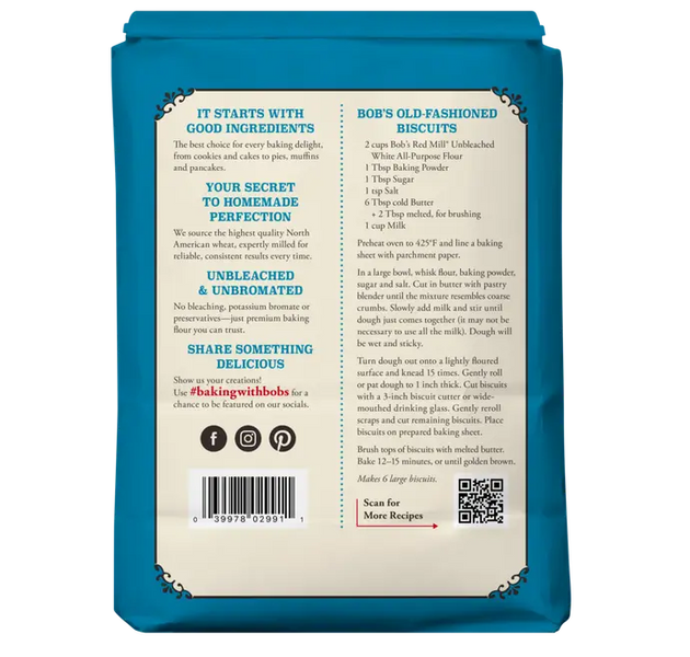 BRM Organic UNBL All  Purpose White Flour 5LB