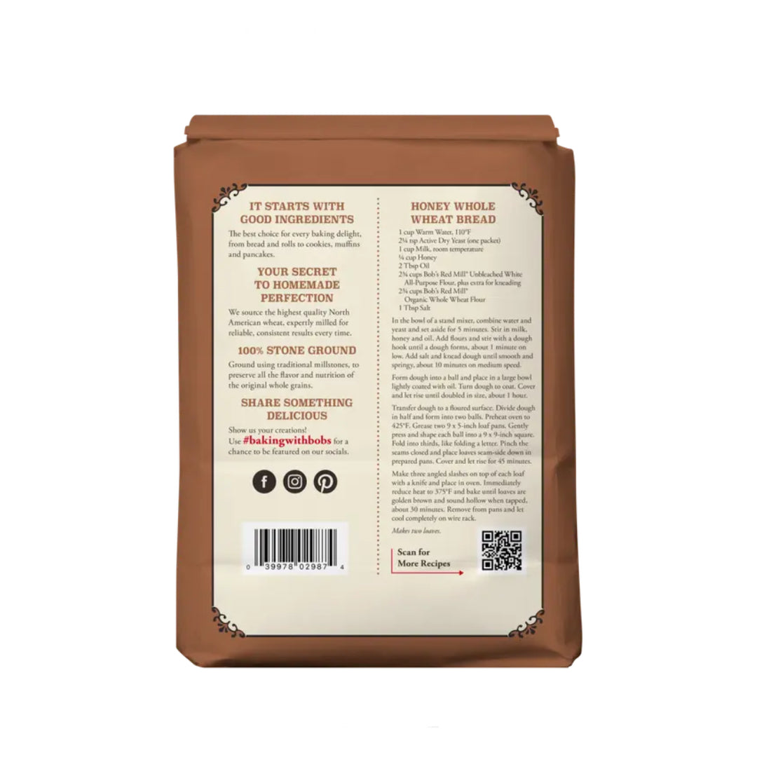 BRM Organic Whole Wheat Flour 5LB