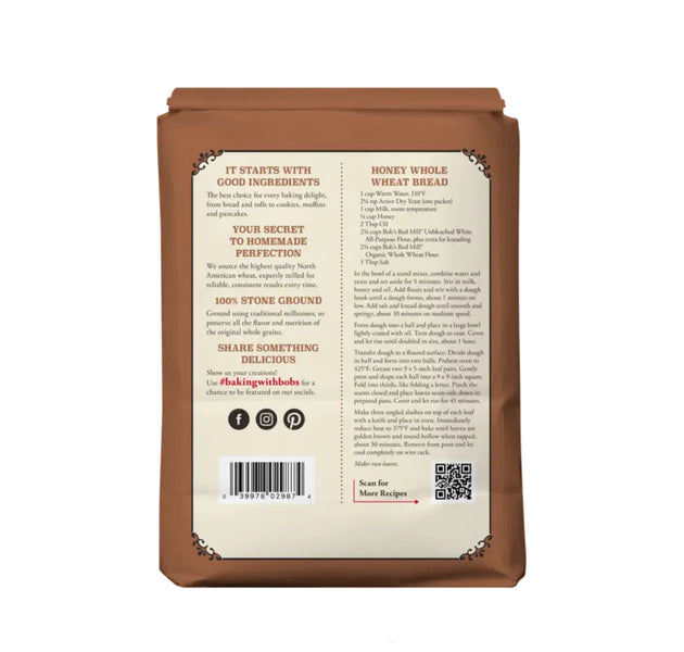 BRM Organic Whole Wheat Flour 5LB