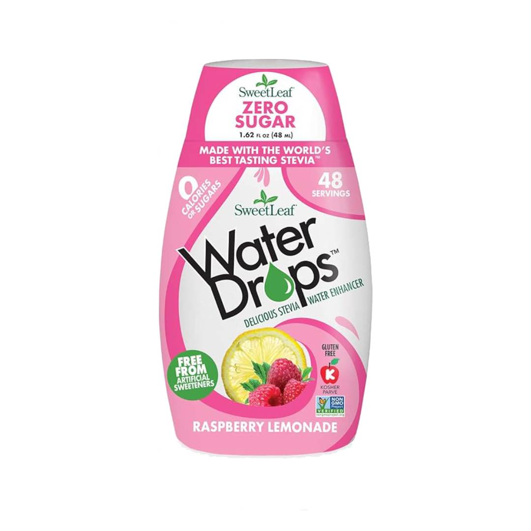 Sweet Leaf Water Drops Raspberry Lemon 48 ml