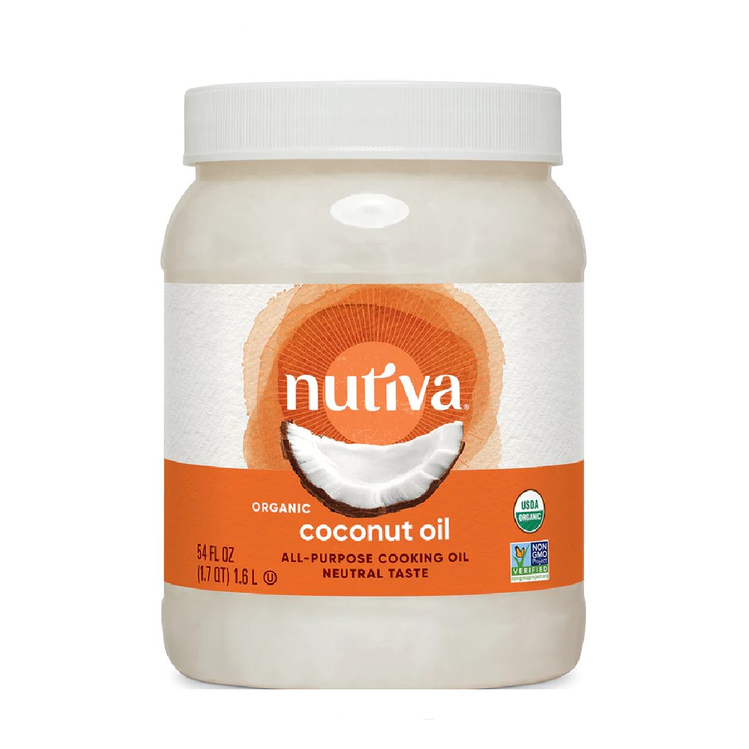 Nutiva Organic GF Refined Coconut Oil 1.6 Ltr