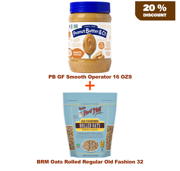 PB Smooth Operator & BRM Regular Oats Bundle