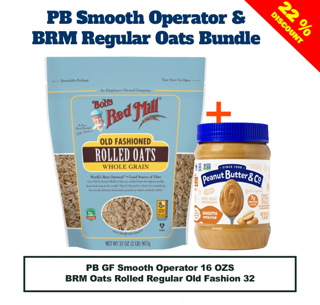 PB Smooth Operator & BRM Regular Oats Bundle