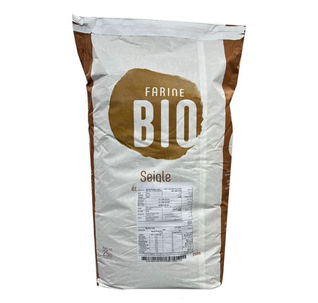 Moulins Bourgeois Organic Rye Flour T170 Stone ground 25Kg