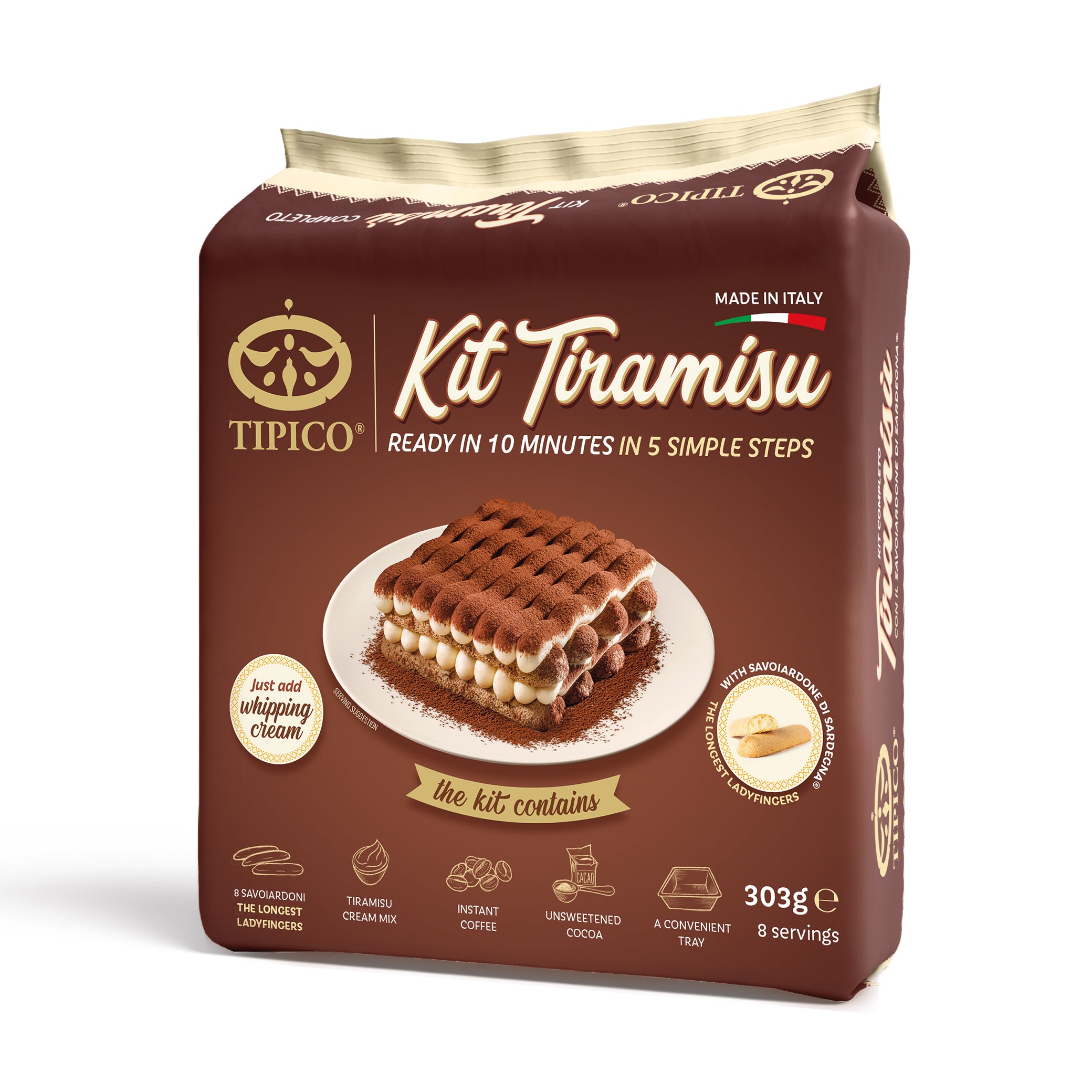 Tipico Kit Tiramisu Cake 303g