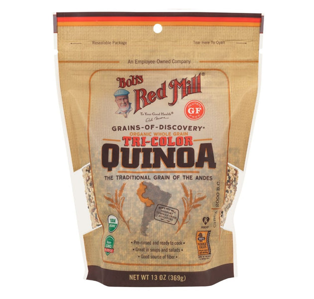BRM Organic Tricolor Quinoa Grain 13 Oz