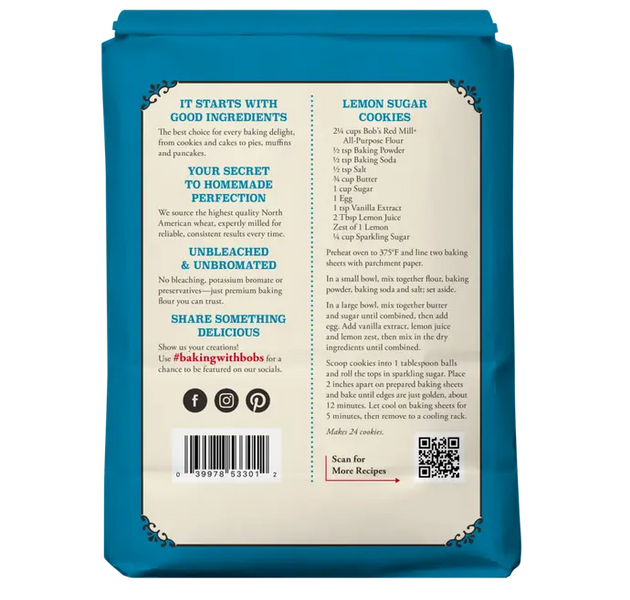 BRM UNBL All Purpose White Flour 5LB