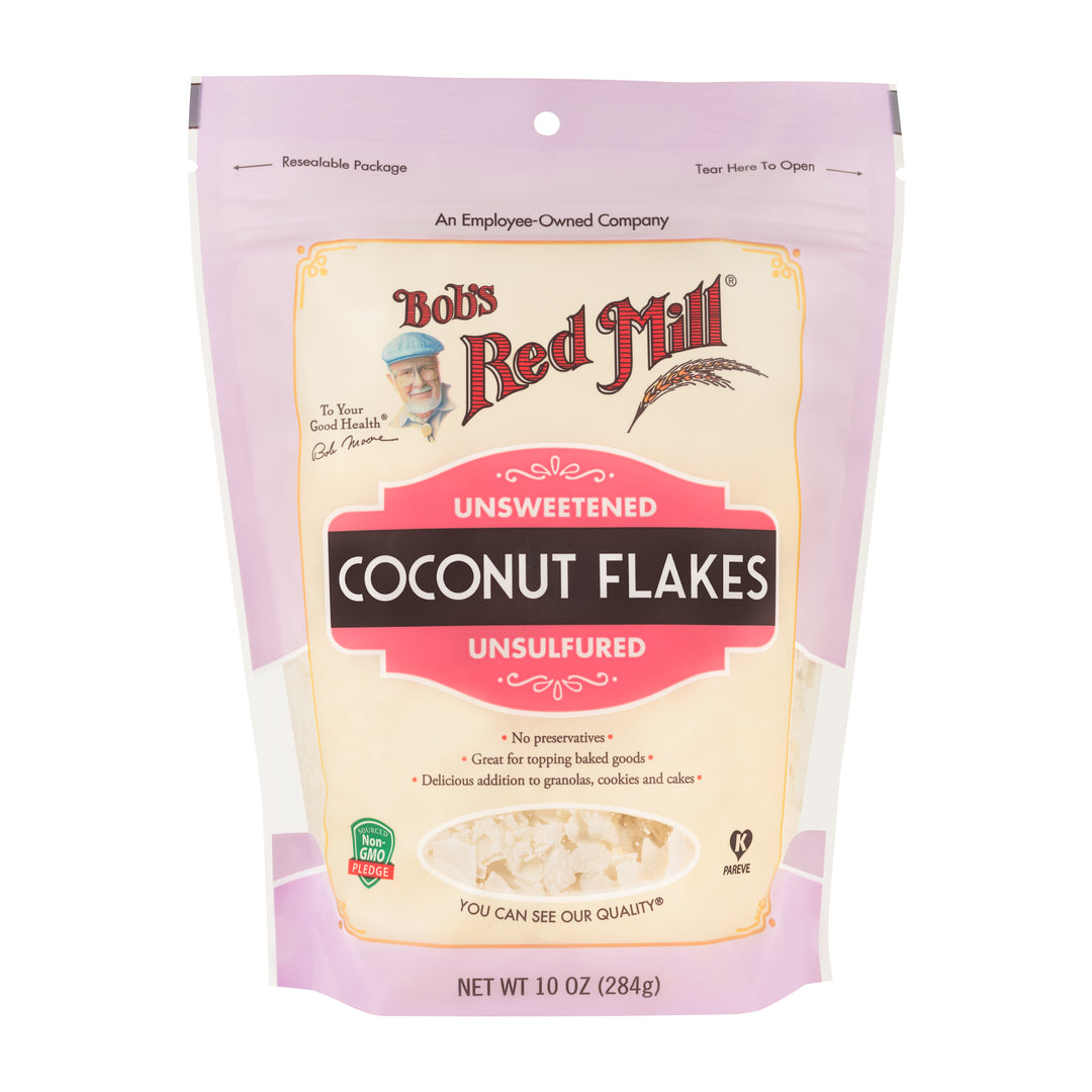 BRM Coconut Flakes Unsweettened 10 Oz