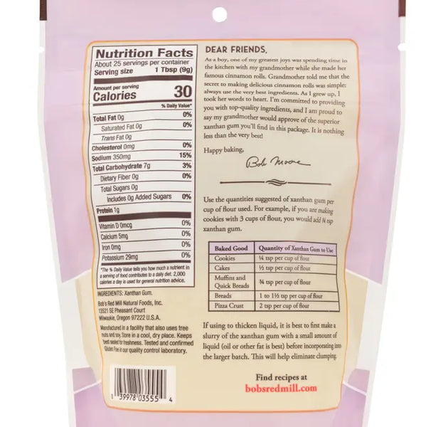 BRM GF Xanthan Gum 8 OZS