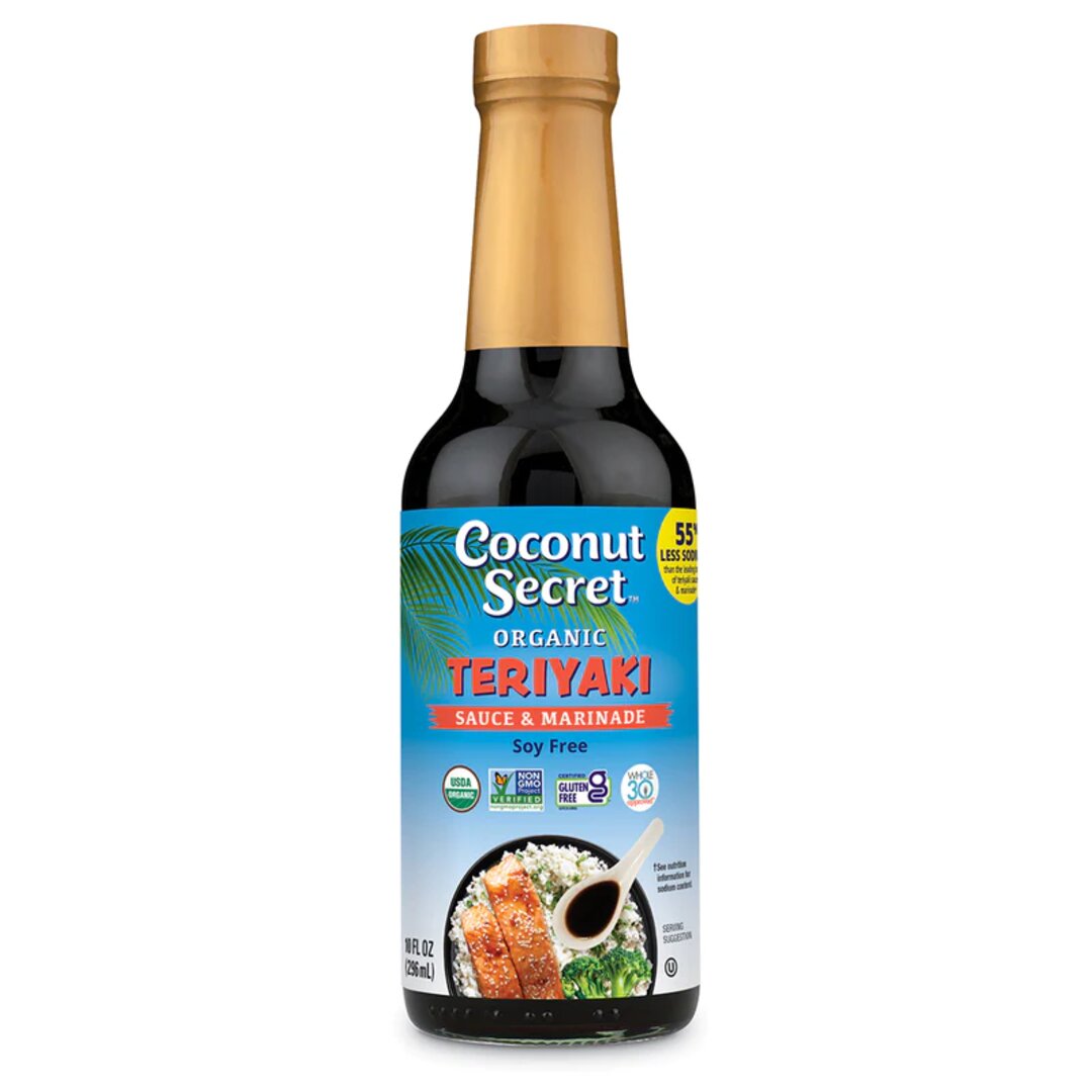 Nutiva GF Organic Coconut Teriyaki Sauce 296ml